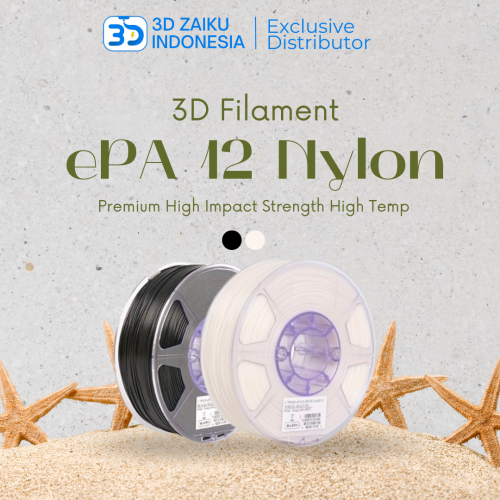 eSUN 3D Filament ePA 12 Nylon Premium High Impact Strength High Temp